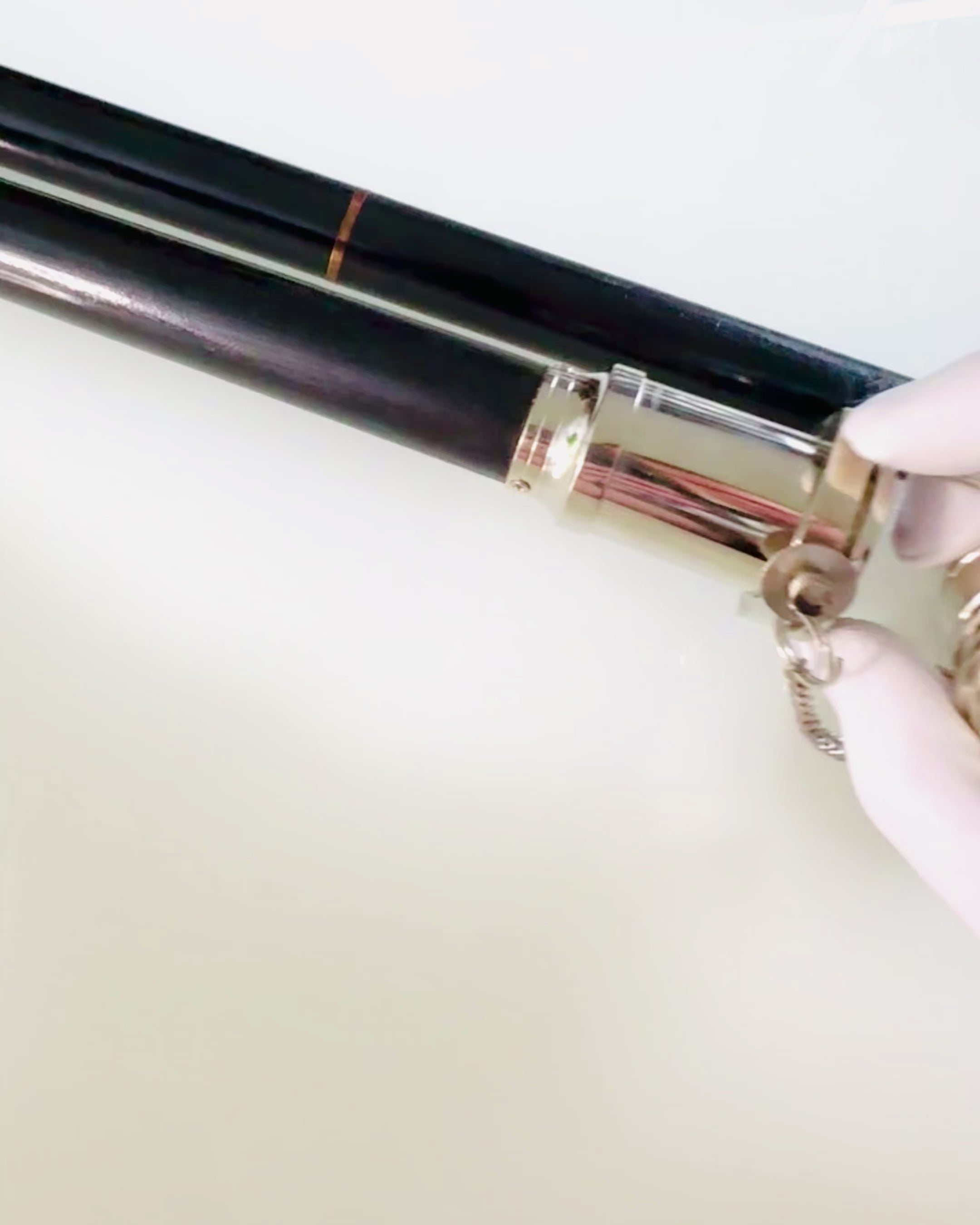 ΜΠΑΣΤΟΥΝΙ ΠΕΡΠΑΤΗΜΑΤΟΣ ΜΕ ΛΑΒΗ ΚΑΙ ΛΕΙΤΟΥΡΓΙΑ ΤΗΛΕΣΚΟΠΙΟΥ – ΚΟΜΨΟ ΚΑΙ ΜΟΔΑΤΟ, 95 CM - καπετανίσιο "Navigator's Crest"