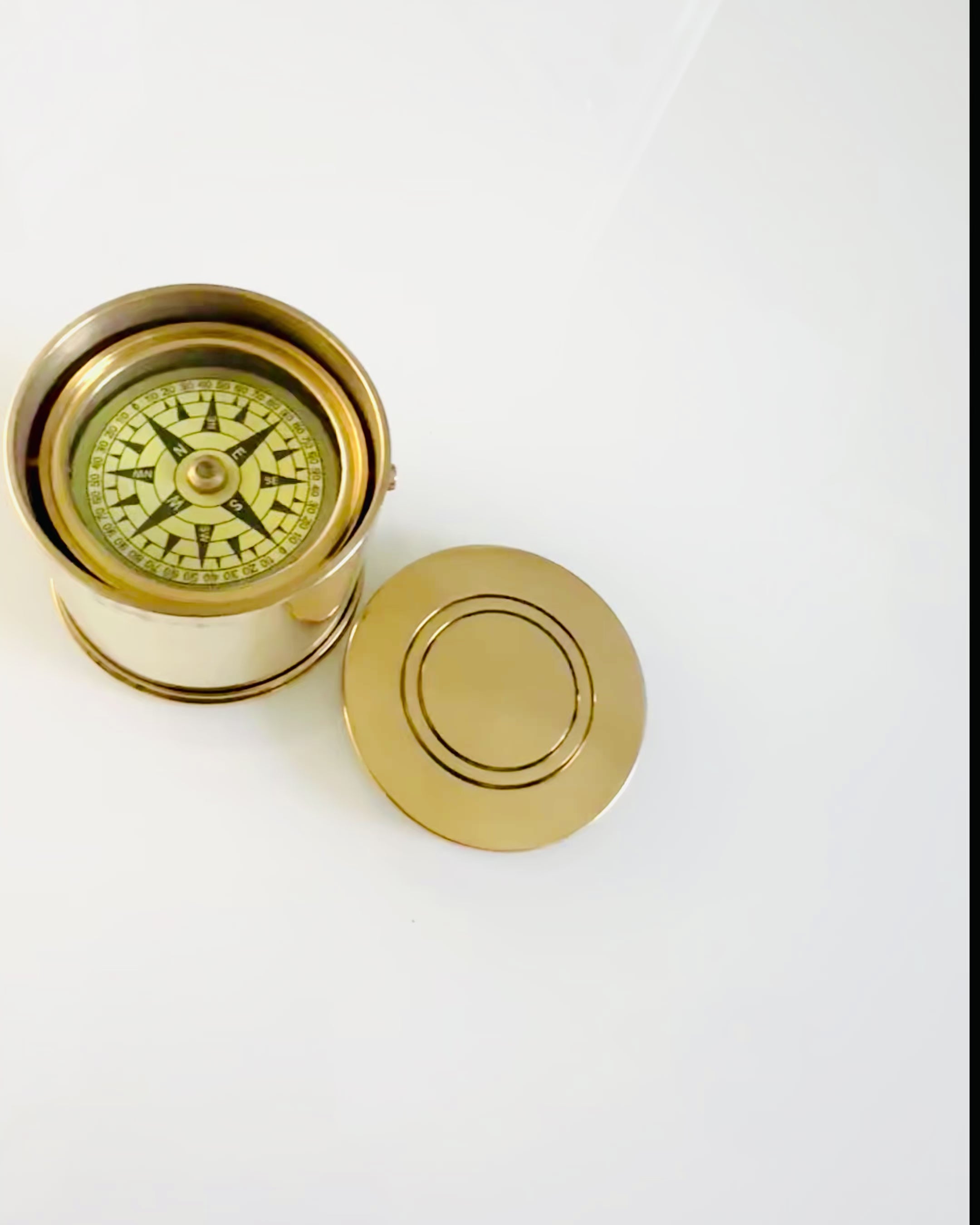 Πυξίδα Ταξιδιώτη "Τύμπανο Ανατολής Ηλίου" – με δυνατότητα εξατομίκευσης με χάραξη