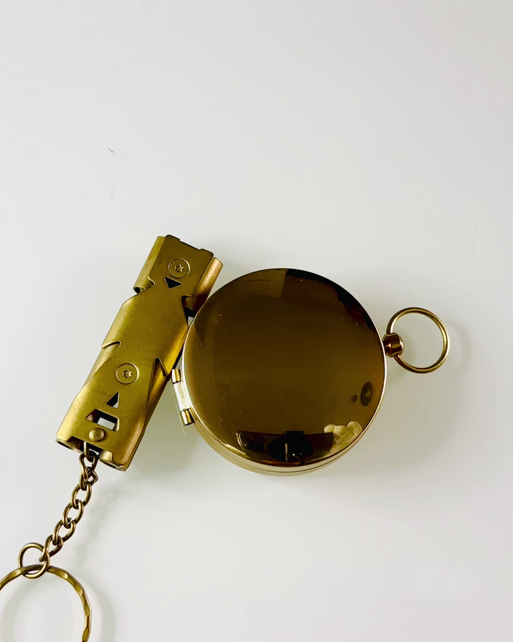 Σετ Κομψό με Πυξίδα και Σφυρίχτρα Σήματος