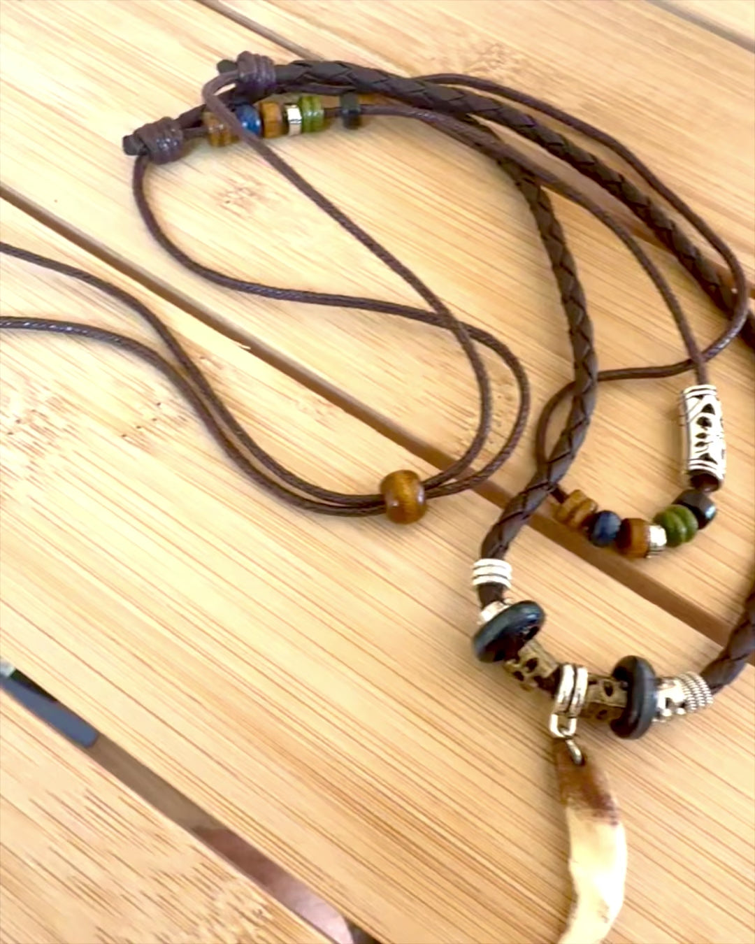 "Wilczy Ząb - Κολιέ Δύναμης - δυνατότητα εξατομίκευσης με χάραξη για δώρο"