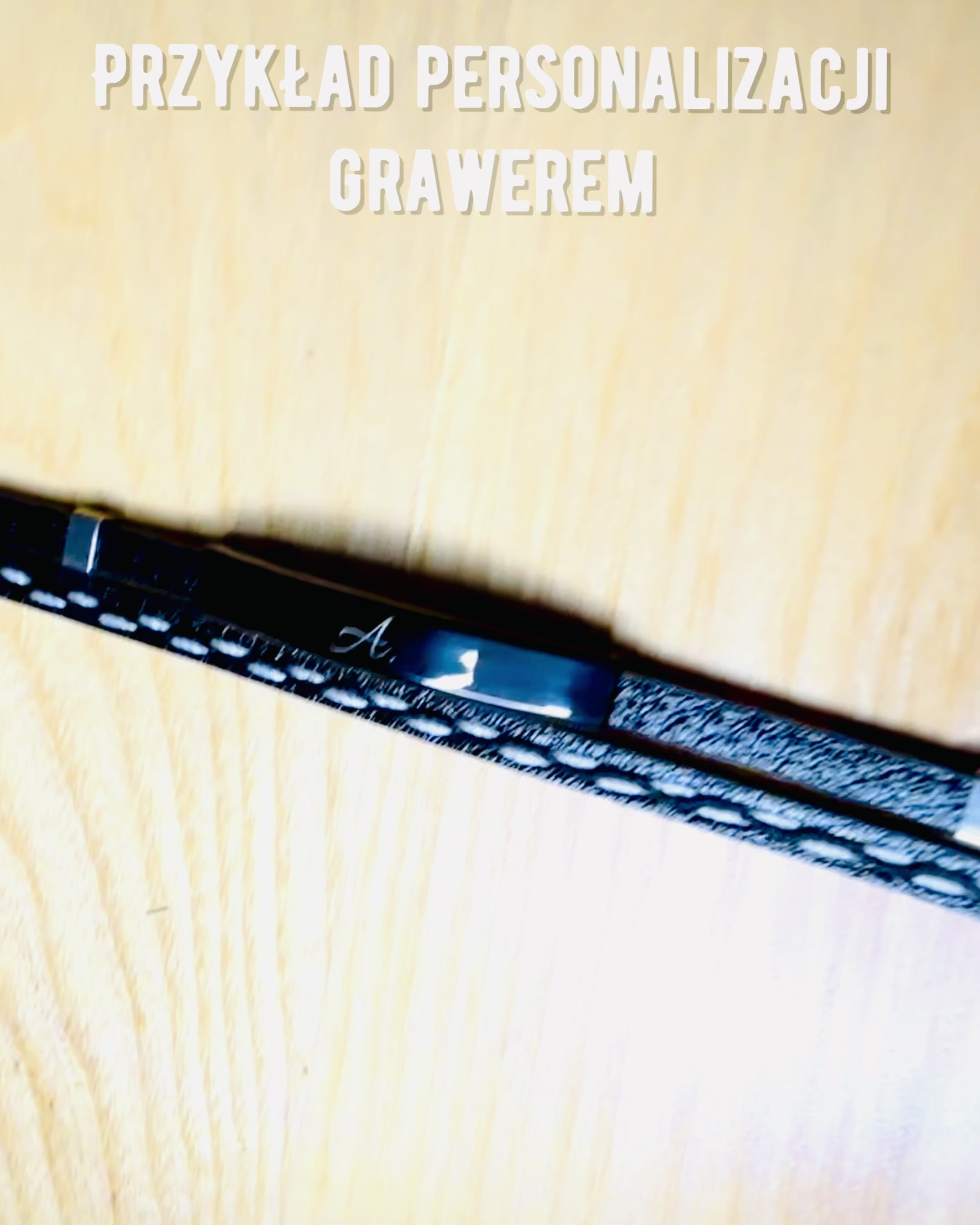 Αθλητικό Βραχιόλι από PU Δέρμα και Ανοξείδωτο Ατσάλι με Δυνατότητα Χάραξης – 3 Χρώματα