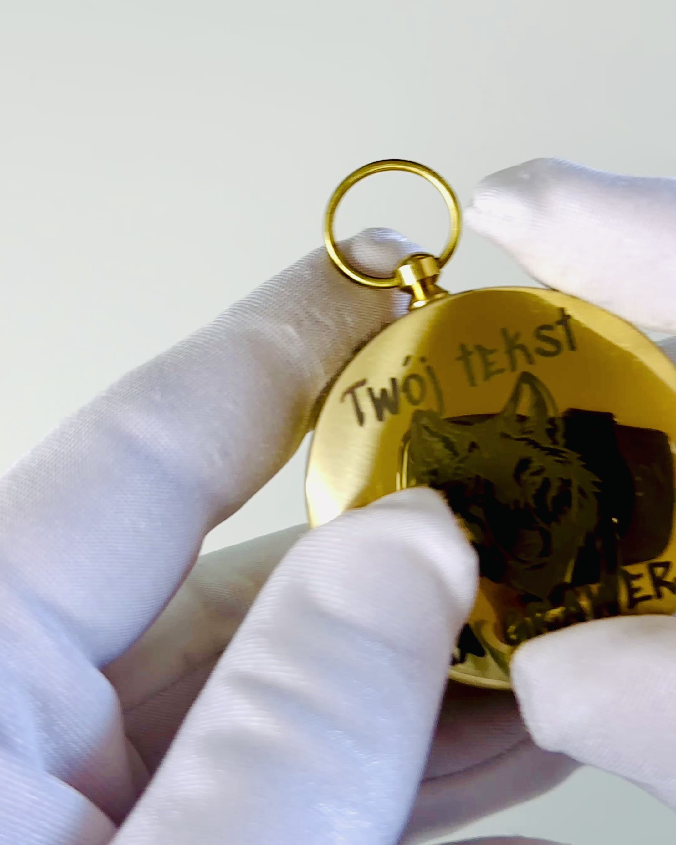 Αδιάβροχη Ορειχάλκινη Πυξίδα με Φωτεινό Εφέ - Απαραίτητο για Πεζοπορία και Κατασκήνωση, εξατομίκευση με χάραξη