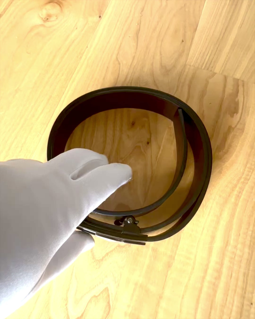 Ανδρική Μαύρη Ζώνη με Αυτόματη Πόρπη Cabor Kunkel, δυνατότητα εξατομίκευσης με χάραξη για δώρο