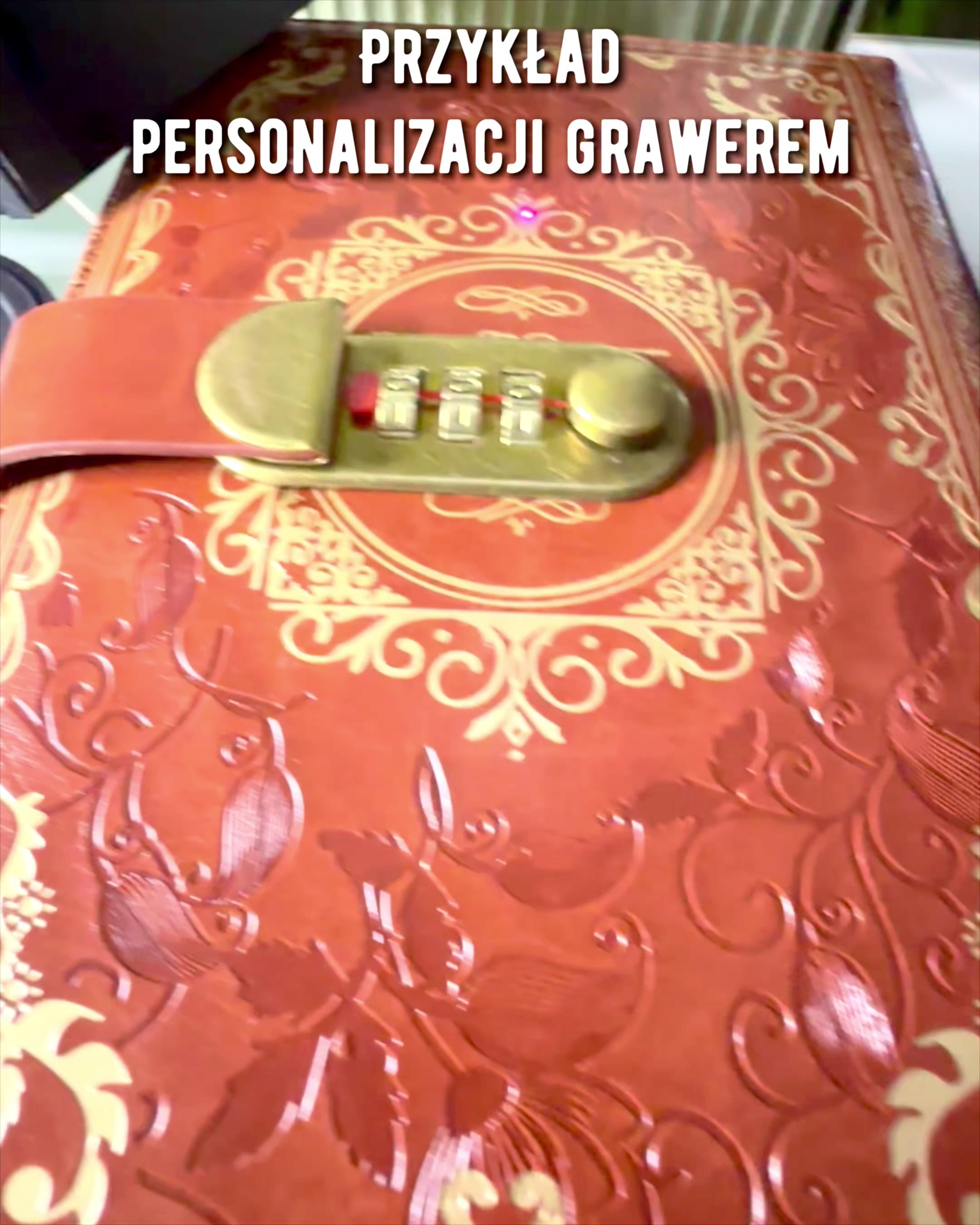 Αποκλειστικό Δερμάτινο Σημειωματάριο "Sekretnik" A5 με Κλειδαριά Συνδυασμού - εξατομίκευση με χάραξη