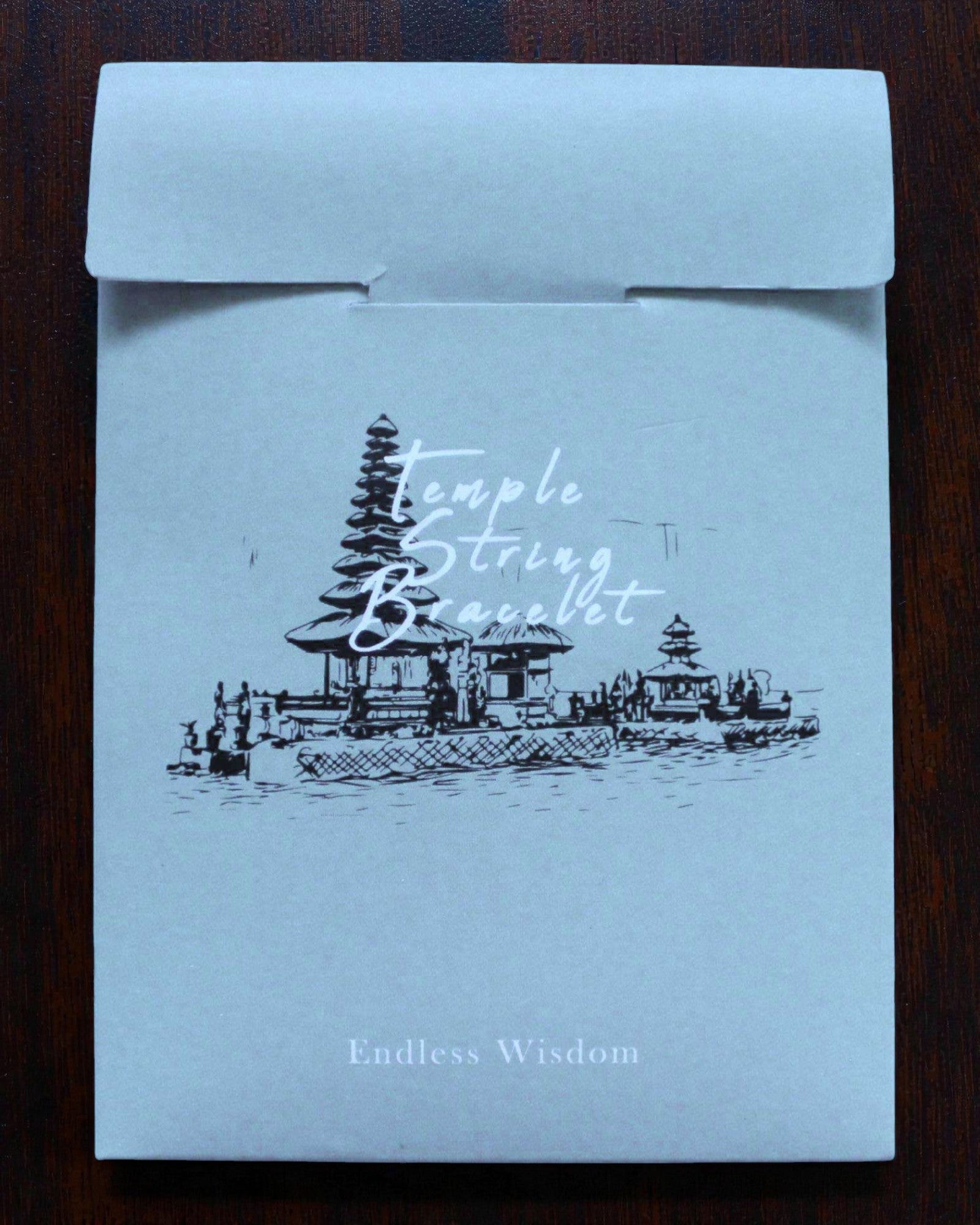 Świątynna Bransoletka Sznurkowa Infinite Wisdom – Nieskończona Mądrość