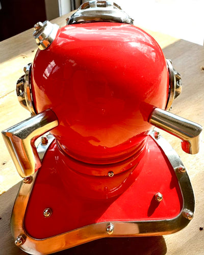 Κράνος Εξερευνητή Βυθών - Συλλεκτική Έκδοση με Δυνατότητα Χαρακτικής, 35 εκ., δώρο για πυροσβέστη ή δύτη