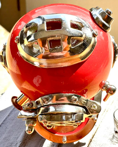 Κράνος Εξερευνητή Βυθών - Συλλεκτική Έκδοση με Δυνατότητα Χαρακτικής, 35 εκ., δώρο για πυροσβέστη ή δύτη