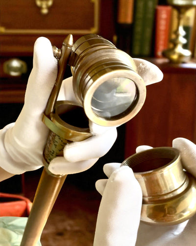 Λάσκα Ναβιγκάτορ 2.0 με πυξίδα και κρυμμένο τηλεσκόπιο, δυνατότητα εξατομίκευσης με χάραξη για δώρο