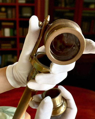 Λάσκα Ναβιγκάτορ 2.0 με πυξίδα και κρυμμένο τηλεσκόπιο, δυνατότητα εξατομίκευσης με χάραξη για δώρο