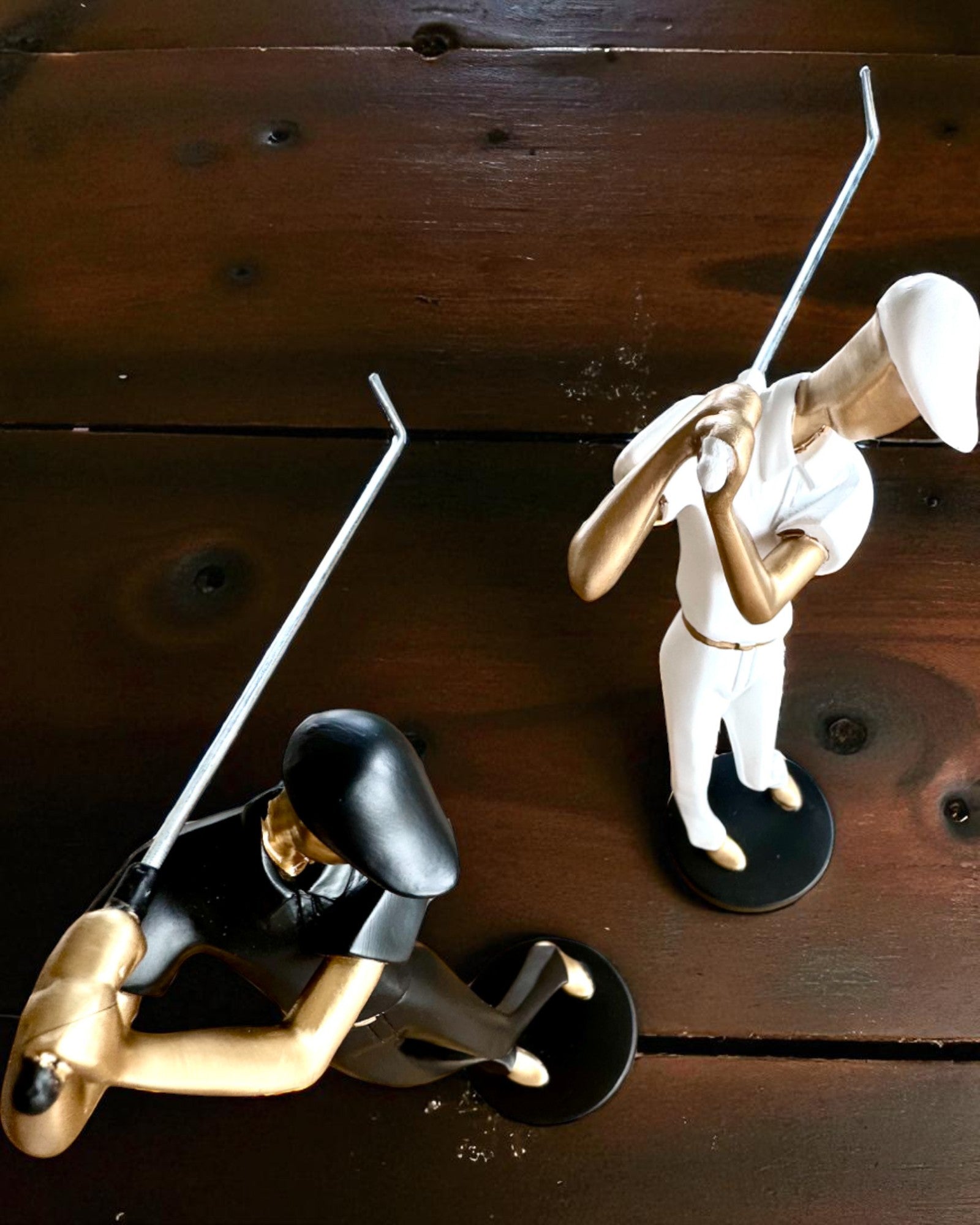Φιγούρα γκολφίστα «Swing Elegance», 24 cm ύψος, διακοσμητική με δυνατότητα χάραξης για δώρο