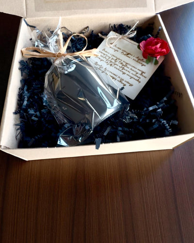 Σόγινο κερί πρόθεσης Οψιδιανός – αυτοπεποίθηση και εσωτερική δύναμη, 250 ml, δυνατότητα εξατομίκευσης για δώρο