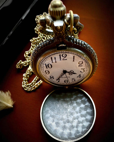 Zegarek Kieszonkowy „Road King” – z motywem Ciężarówki, z grawerem, na prezent