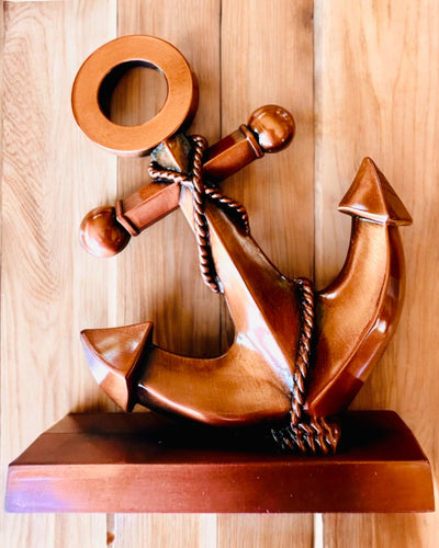 Διακοσμητική Άγκυρα από Αλουμίνιο - Κομψή Διακόσμηση με Δυνατότητα Χαρακτικής - 3 χρωματικές παραλλαγές