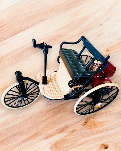 Ρετρό Τρίκυκλο Benz Patent-Motorwagen - Συλλεκτικό Μοντέλο, εξατομίκευση με χάραξη για δώρο