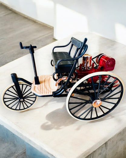 Ρετρό Τρίκυκλο Benz Patent-Motorwagen - Συλλεκτικό Μοντέλο, εξατομίκευση με χάραξη για δώρο