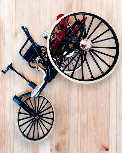 Ρετρό Τρίκυκλο Benz Patent-Motorwagen - Συλλεκτικό Μοντέλο, εξατομίκευση με χάραξη για δώρο