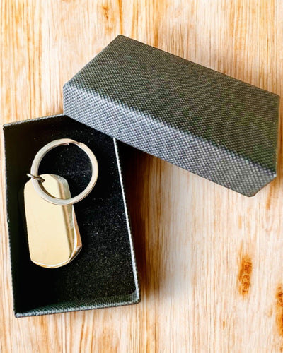 Στρατιωτικό Μπρελόκ ID "Ταυτότητα" από Ανοξείδωτο Ατσάλι – Προσωποποιημένη Χάραξη