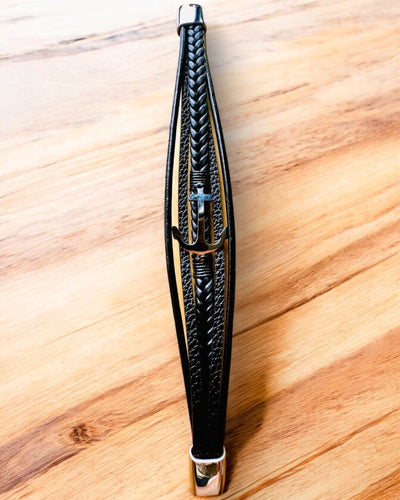 Bransoleta męska Kotwica Elegancji z opcją grawerowania na prezent