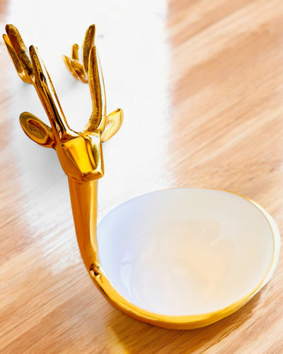 Elegancka miseczka Rogate Piękno – Rękodzieło z Indii, personalizacja grawerem