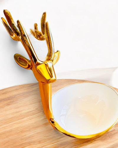 Elegancka miseczka Rogate Piękno – Rękodzieło z Indii, personalizacja grawerem