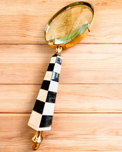 Lupa Retro Grande, możliwość personalizacji na prezent grawerem - warianty do wyboru