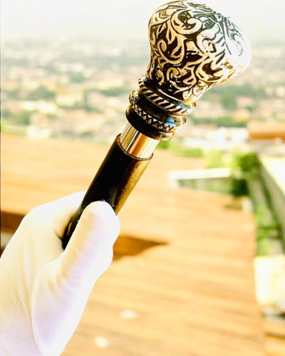 Μπαστούνι για περπάτημα "Laska Majestatu" Ξύλινο Χειροποίητο, δυνατότητα χάραξης, 2 επιλογές διαθέσιμες