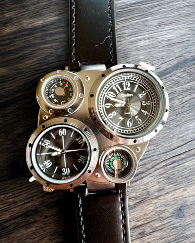 Zegarek Survivalowy „Explorer 4in1”, możliwość personalizacji grawerem na prezent