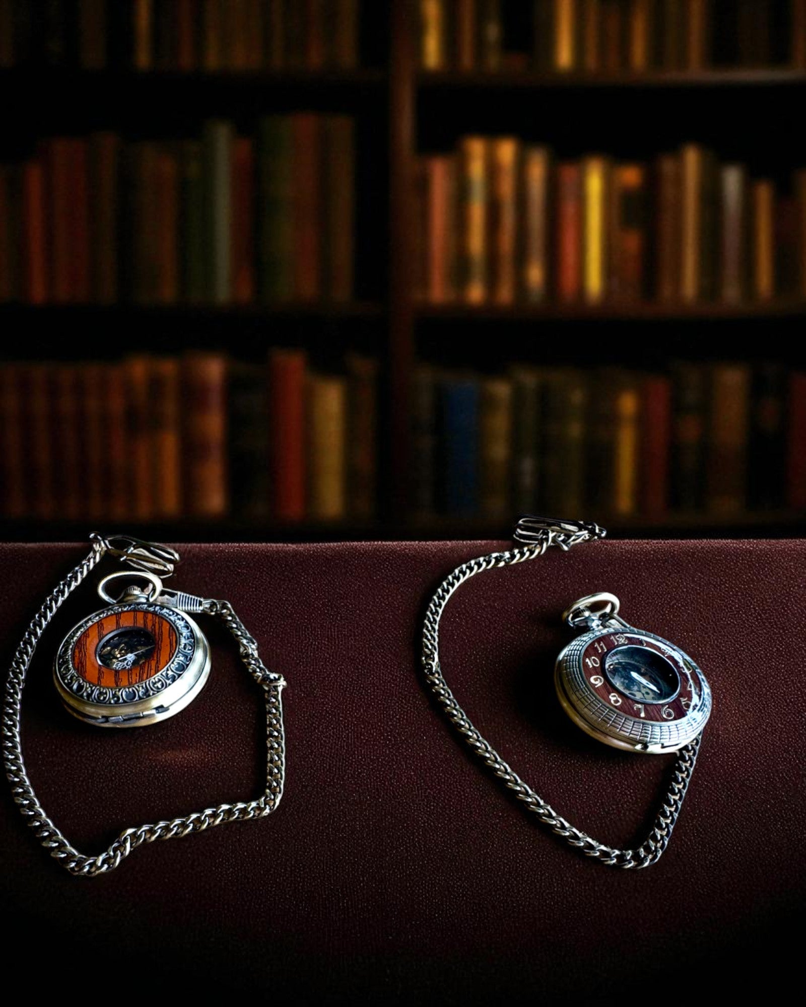 Ρολόι τσέπης «Veritas Tempus» – μηχανικό χρονόμετρο με δυνατότητα χάραξης για δώρο, 2 επιλογές διαθέσιμες