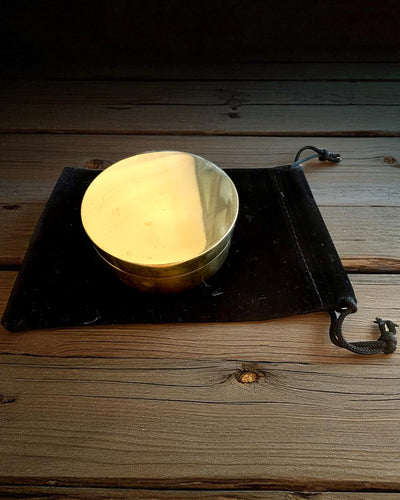 Ηλιακή Πυξίδα Voyager 7cm – ορειχάλκινο ηλιακό ρολόι με πυξίδα, εξατομίκευση με χάραξη για δώρο