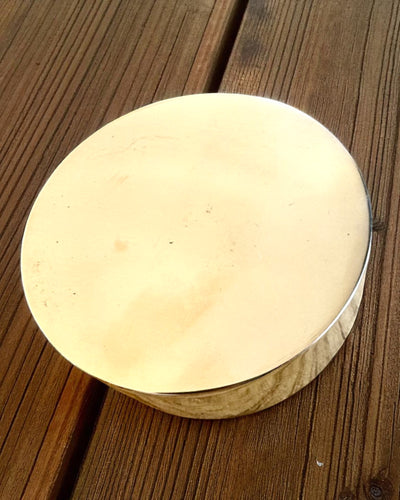 Ηλιακή Πυξίδα Voyager 7cm – ορειχάλκινο ηλιακό ρολόι με πυξίδα, εξατομίκευση με χάραξη για δώρο