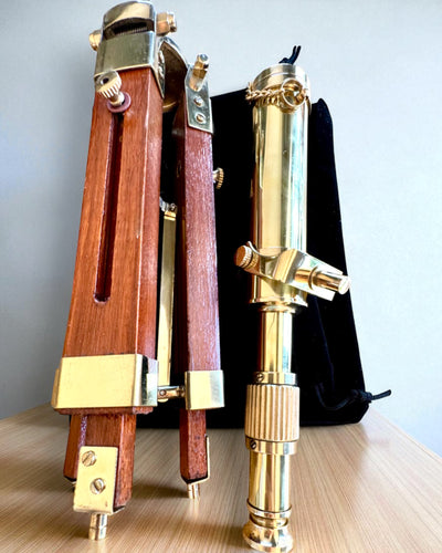 Ουράνιο Τηλεσκόπιο σε Ξύλινη Βάση 41 cm, δυνατότητα εξατομίκευσης με χάραξη για δώρο