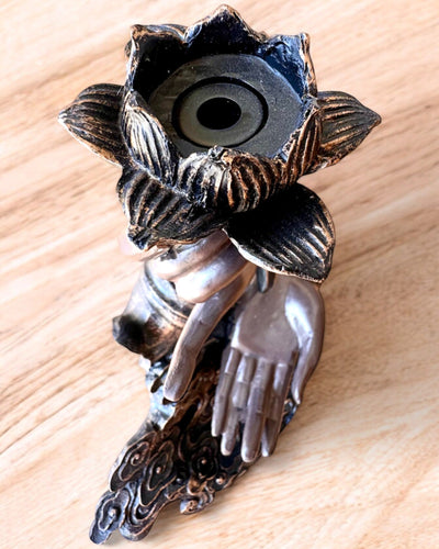 Mistyczna Dłoń, Kadzielnica, uchwyt na kadzidło z Przepływem, możliwość personalizacji grawerem na prezent