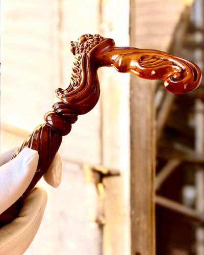 Ραβδί Περίπατου 'Ραβδί "Βασιλιάς της Ζούγκλας", ξύλινο, δυνατότητα εξατομίκευσης με χάραξη