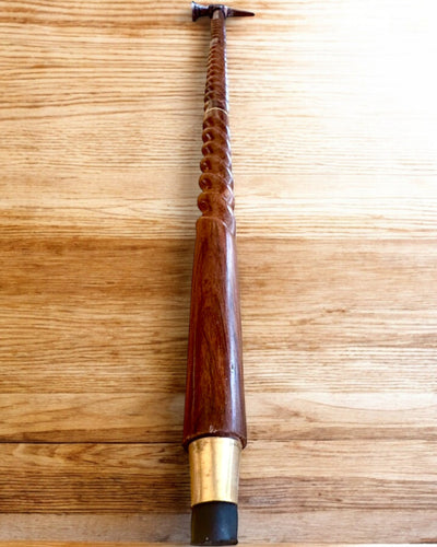 Laska Spacerowa - WIKING z głowicą w formie młota bojowego, możliwość personalizacji grawerem na prezent