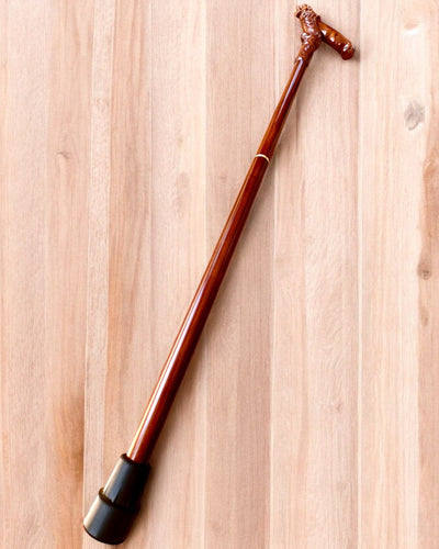 Ραβδί Περίπατου 'Ραβδί "Βασιλιάς της Ζούγκλας", ξύλινο, δυνατότητα εξατομίκευσης με χάραξη