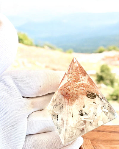 Οργονίτης Πυραμίδα Ενέργειας "Copper Harmony"