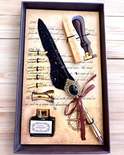 Σετ Καλλιγραφίας "Κομψότητα στην Πράξη" με Επιλογή Χαράγματος, για δώρο. 2 επιλογές χρωμάτων για να διαλέξετε