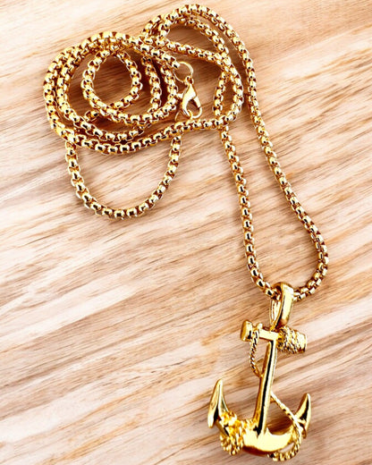 "Kotwica Determinacji - Amulet Morski", κολιέ, δυνατότητα εξατομίκευσης με χάραξη για δώρο, 3 επιλογές διαθέσιμες