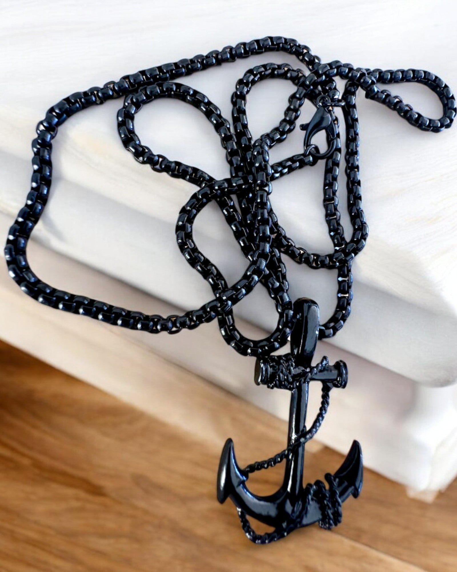 "Kotwica Determinacji - Amulet Morski", κολιέ, δυνατότητα εξατομίκευσης με χάραξη για δώρο, 3 επιλογές διαθέσιμες