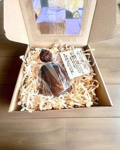 Świeca intencyjna Tygrysia Moc – Pewność siebie i dobrobyt, 250 ml, możliwość personalizacji nakrętki na prezent