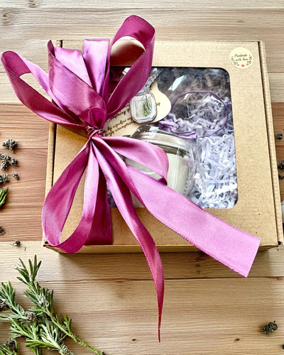 Σόγινο κερί πρόθεσης Αμέθυστος – ηρεμία, αρμονία και καθαρισμός, 250 ml, δυνατότητα εξατομίκευσης για δώρο