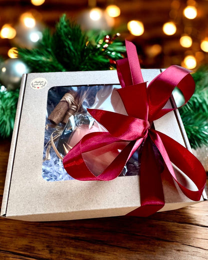 Εντατικό κερί σόγιας 250 ml με φυσική πέτρα – επιλέξτε την ενέργειά σας: Κιτρίνη ή Γρανάτης, εξατομίκευση με χάραξη για δώρο