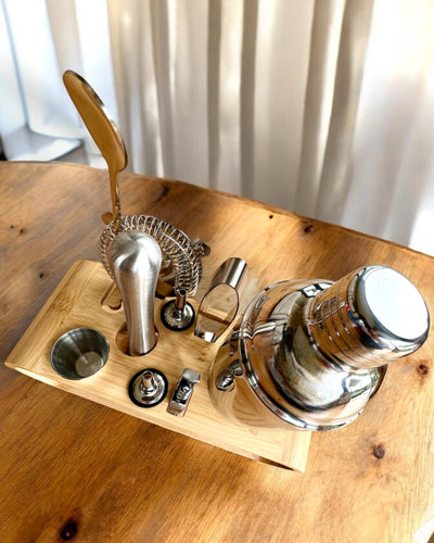 Zestaw barmański "MixMaster Pro", możliwość personalizacji grawerem na prezent