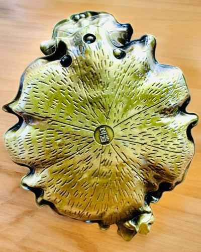 Κομψή Μεταλλική Βάση για Λιβάνι σε Σχήμα Φύλλου Λωτού - 4 επιλογές, δυνατότητα εξατομίκευσης με χάραξη για δώρο