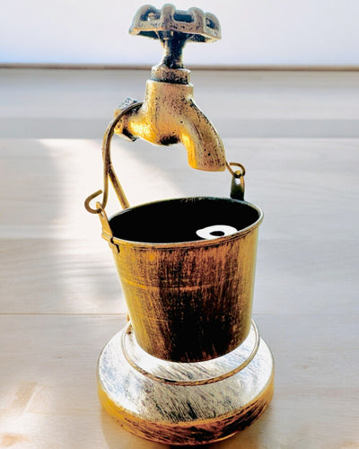 Στυλάτη Μεταλλική Σταχτοθήκη "Rustic Charm" ύψους 19-23 εκ., 8 επιλογές διαθέσιμες, χάραξη κατόπιν αιτήματος