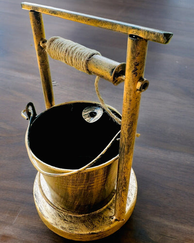 Στυλάτη Μεταλλική Σταχτοθήκη "Rustic Charm" ύψους 19-23 εκ., 8 επιλογές διαθέσιμες, χάραξη κατόπιν αιτήματος