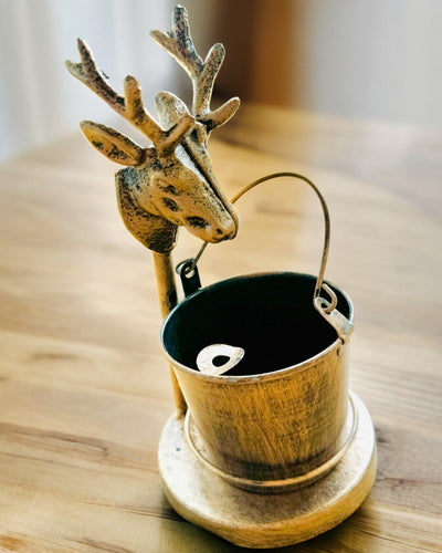 Στυλάτη Μεταλλική Σταχτοθήκη "Rustic Charm" ύψους 19-23 εκ., 8 επιλογές διαθέσιμες, χάραξη κατόπιν αιτήματος