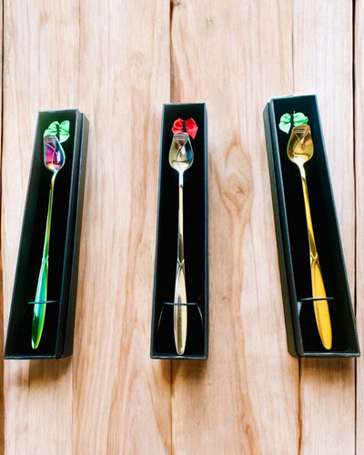 Προσωποποιημένο Κουτάλι Τριαντάφυλλο με Επιλογή Χαρακτικής για δώρο - 3 διαθέσιμες χρωματικές παραλλαγές