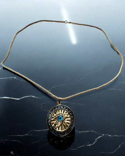 Φυλαχτό "Oko Horusa" - Κομψότητα και Προστασία, δυνατότητα εξατομίκευσης με χάραξη για δώρο