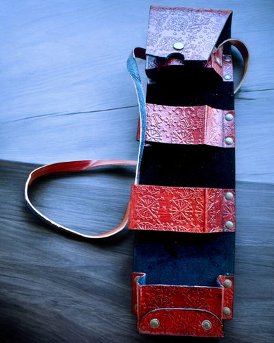 Δερμάτινη Θήκη, κάλυμμα για Μπαστούνια Περπατήματος - δυνατότητα εξατομίκευσης με χάραξη για δώρο